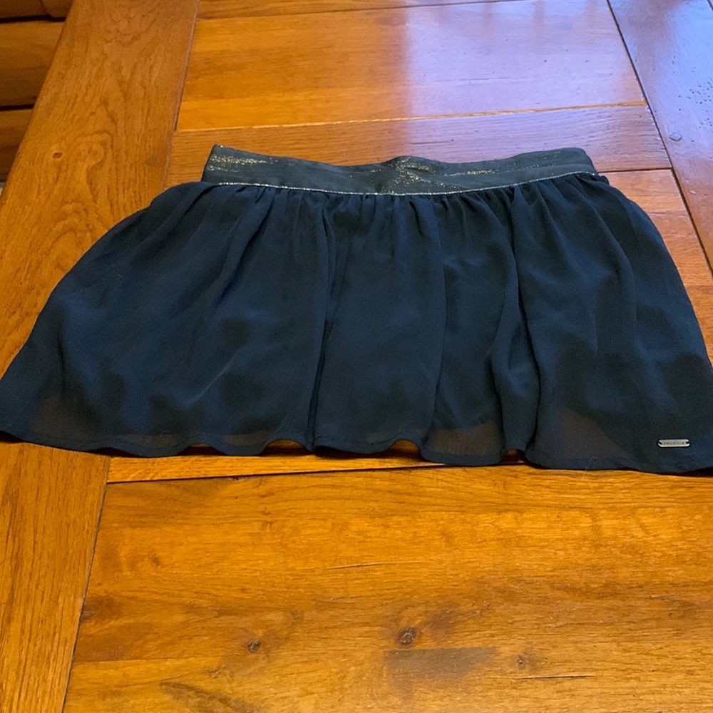 Hollister skirt NWT size XS navy blue